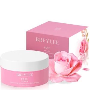 NWT Rose Eye Mask, 60 Pieces, Treatments for Puffy Eyes and Dark Circles